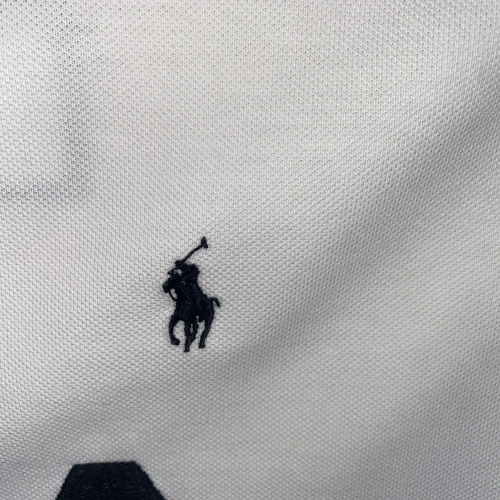 Polo Ralph Lauren USA Short Sleeve Polo Shirt  Men XXL White See Description C12